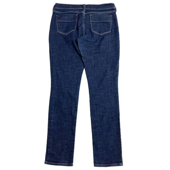Old Navy Womens Dark‎ Wash Sweetheart Mid Rise Skinny Jeans Sz 6 - Picture 3 of 8